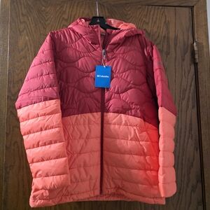 Columbia Kids' Red and Pink Jacket Youth Plus XL (18/20)